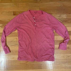 Mens Madewell Doubledown Henley